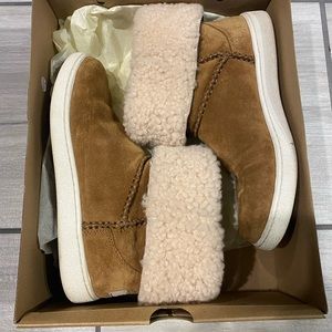 Ugg Mika classic sneaker size 8 womens chestnut brown